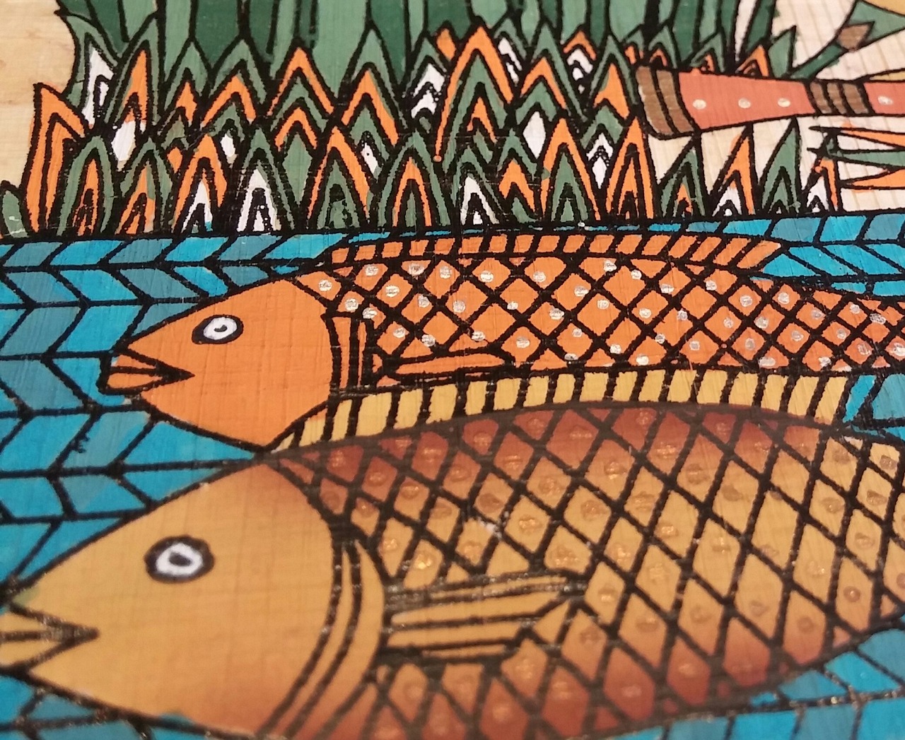 Pitture egizie sulla pesca