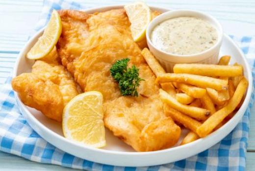 Fish and  chips